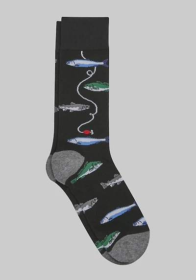 Men's Jos. A. Bank Go Fishing Socks - King