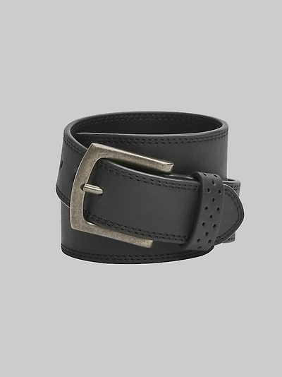 Men's Florsheim Newtown 40mm Leather Belt at Jos. A. Bank, Black