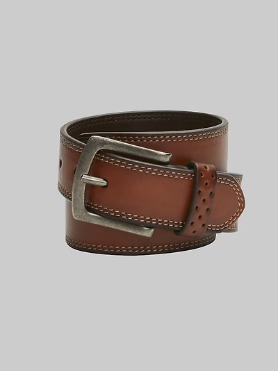 Men's Florsheim Newtown 40mm Leather Belt at Jos. A. Bank, Tan
