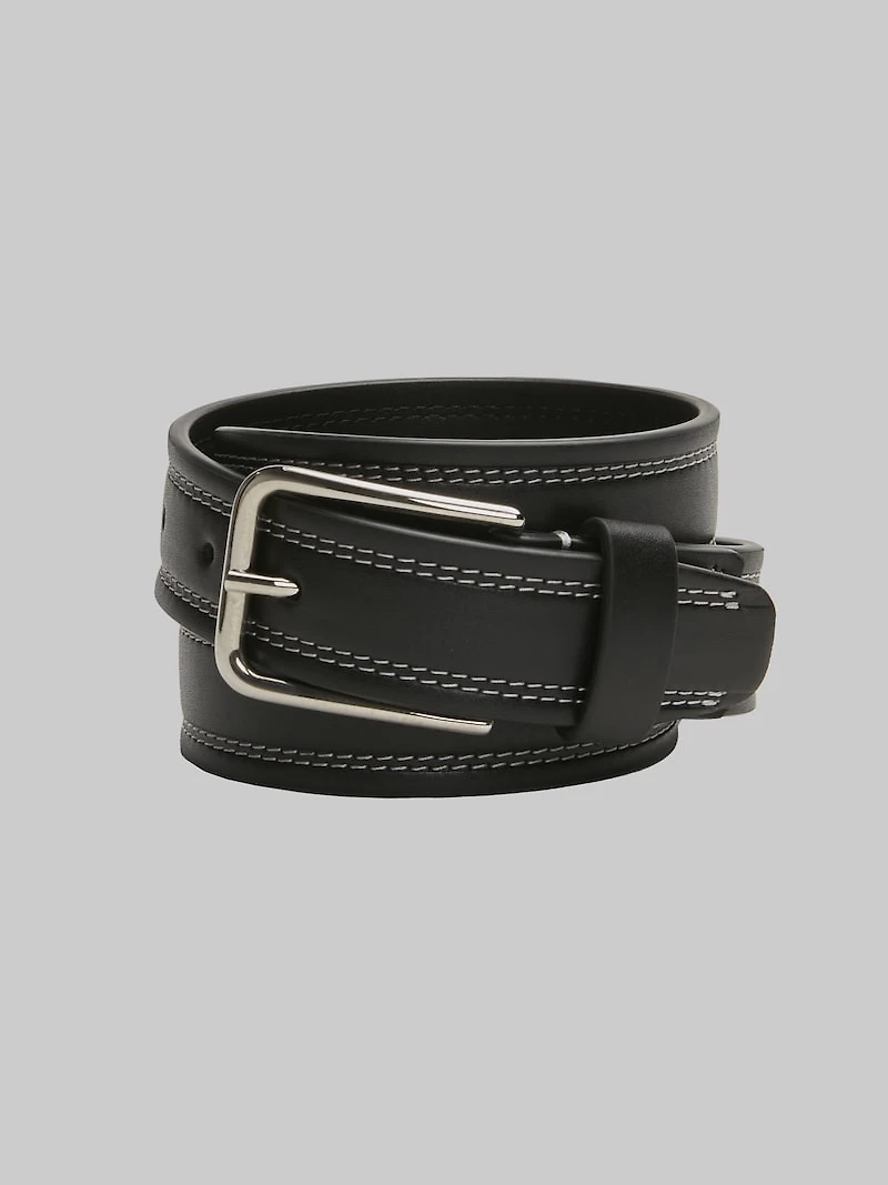 Men's Florsheim Remi 35mm Leather Belt at Jos. A. Bank, Black