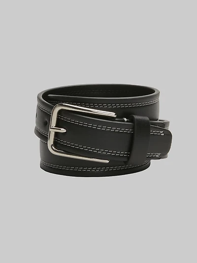 Men's Florsheim Remi 35mm Leather Belt at Jos. A. Bank, Black
