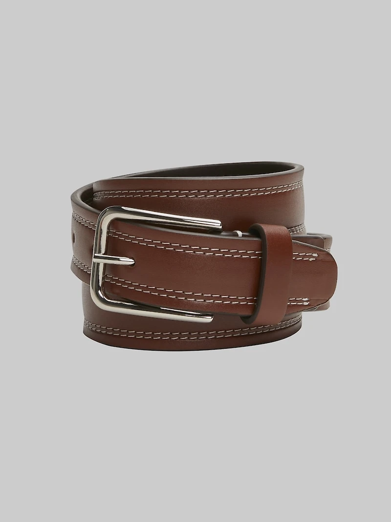 Men's Florsheim Remi 35mm Leather Belt at Jos. A. Bank, Tan