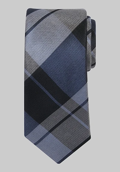 Men's Jos. A. Bank Simple Plaid Tie at Jos. A. Bank, Blue,