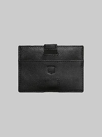 Men's Jos. A. Bank Card Case With Pull Tab at Jos. A. Bank, Black,