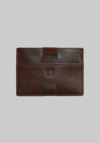 Men's Jos. A. Bank Card Case With Pull Tab at Jos. A. Bank, Tan,
