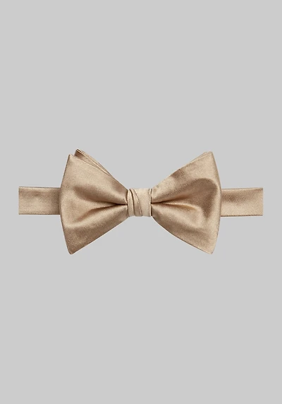 Men's Jos. A. Bank Solid Pre-Tied Bow Tie at Jos. A. Bank, Tan,