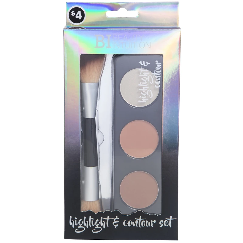 highlight & contour makeup set