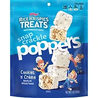 rice krispies treatsÂ® snap crackle poppers - cookies 'n' crÃ¨me