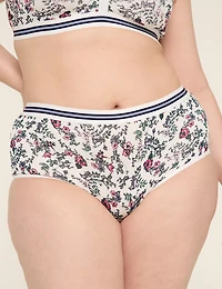 Cotton Full Brief Panty With Wide Waistband