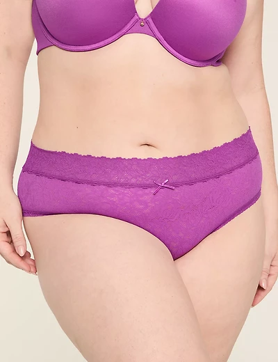 Stretch Lace Hipster Panty