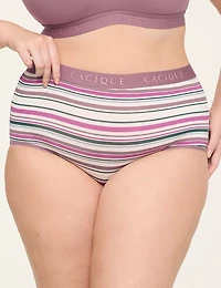 Cotton Full Brief Panty With Wide Waistband