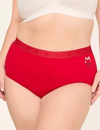 Cotton Full Brief Panty With Wide Waistband