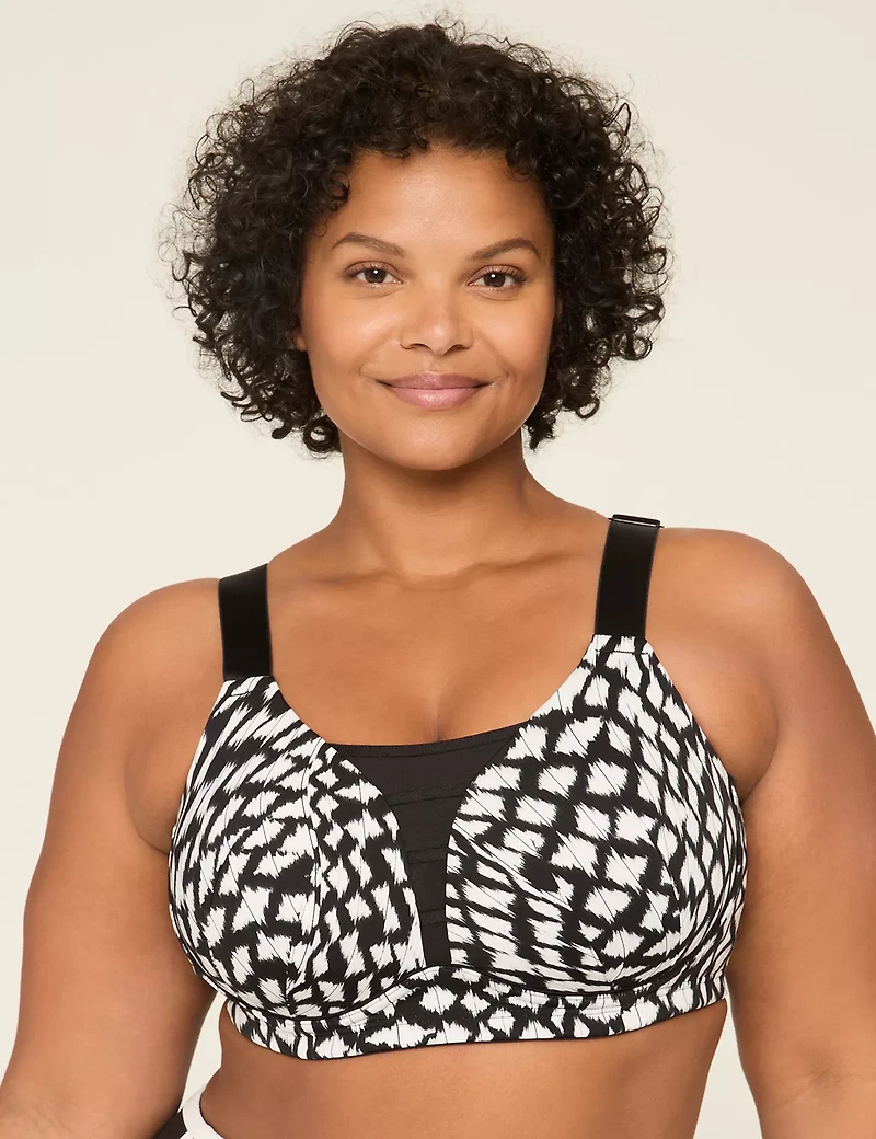 LIVI Active Medium-Impact Wicking No-Wire Sport Bra