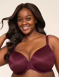 Totally Smooth Lightly Lined Full Coverage Bra