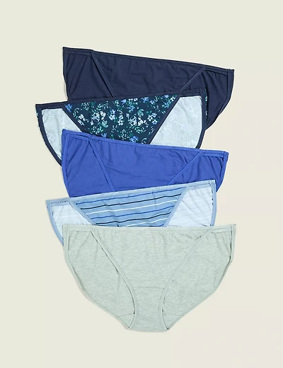 Cotton Double-String Bikini Panty