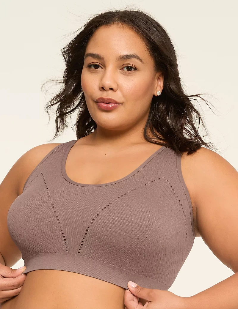Seamless Ribbed Bralette