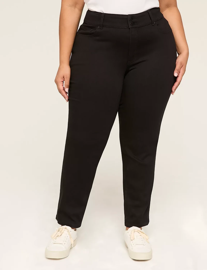 Tighter Tummy Fit High-Rise Slim Straight Jean