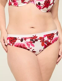 No-Show Lace-Back Thong