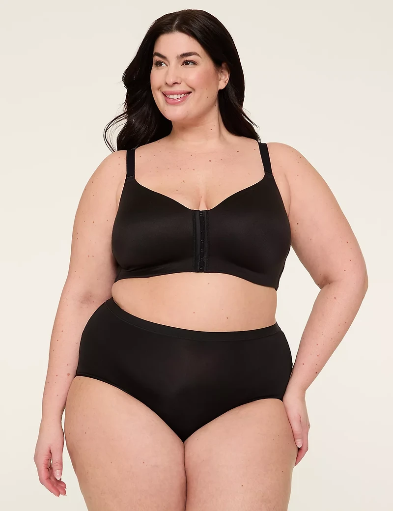 Front-Close No-Wire Bra