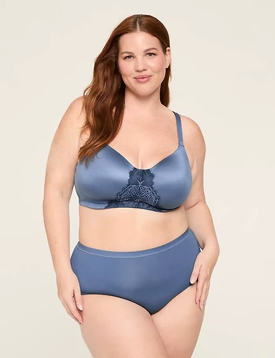 No-Wire Bra with Lace