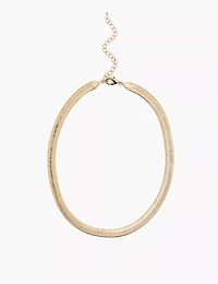 Demi-Fine Flat Chain Necklace
