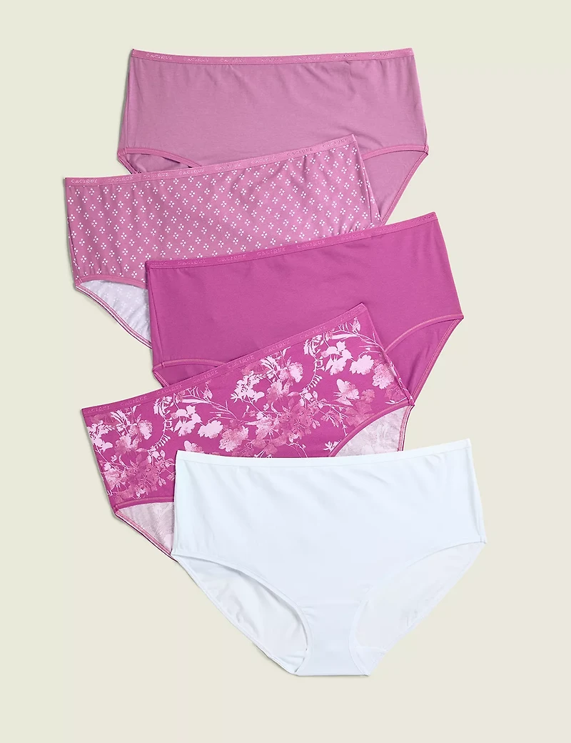 Cotton High-Leg Brief Panty