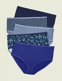 Cotton High-Leg Brief Panty