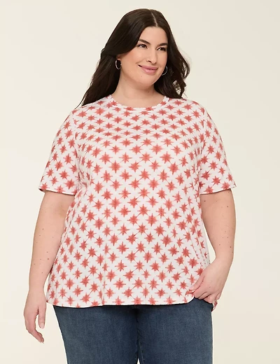 Perfect Sleeve Crew-Neck Tee