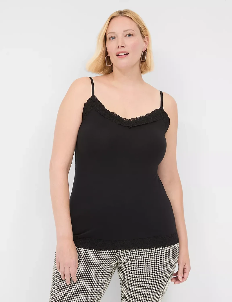 Lace-Trim Cami