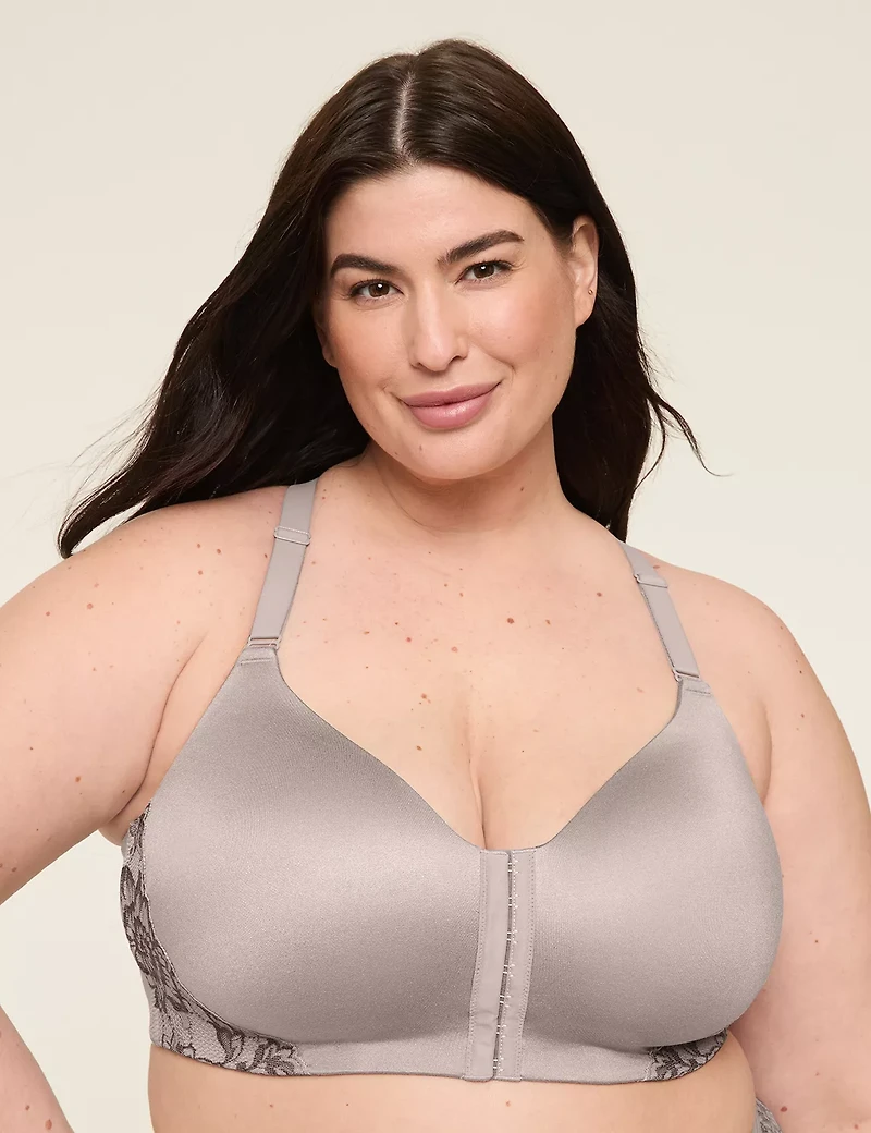 Front-Close No-Wire Bra