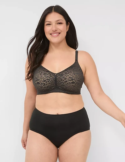 Invisible Lace Backsmoother Lightly Lined No-Wire Bra