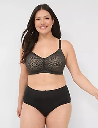Invisible Lace Backsmoother Lightly Lined No-Wire Bra