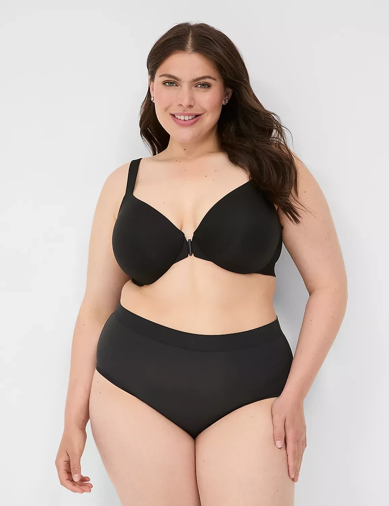 Comfort Bliss Front-Close Lightly Lined Full Coverage Bra