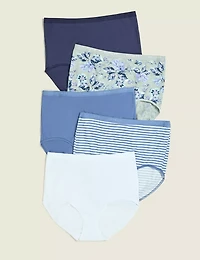 Cotton High-Waist Brief Panty