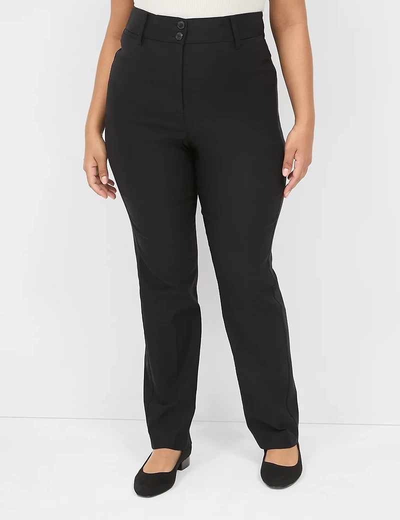 4-Season Tighter Tummy High-Rise Straight Pant