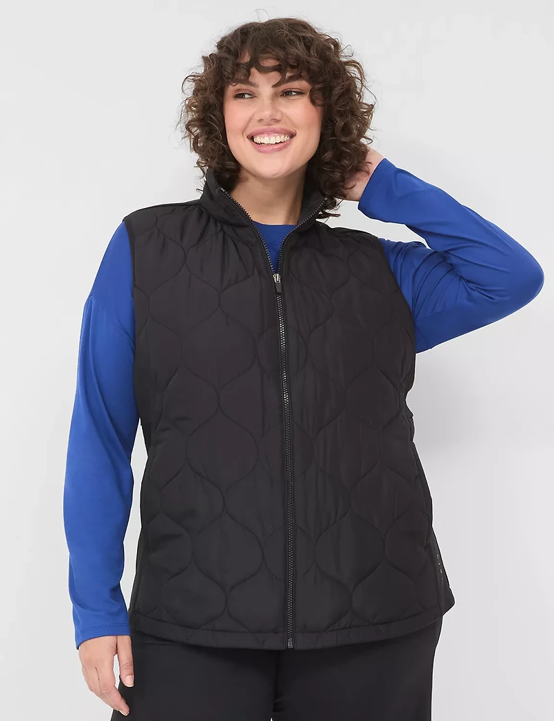 LIVI Quilted & Knit Vest