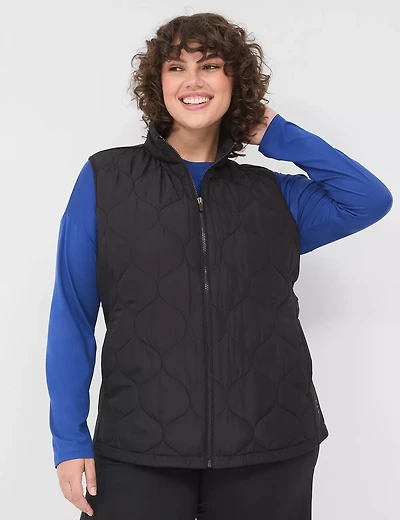 LIVI Quilted & Knit Vest