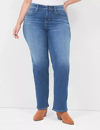 Signature Fit High-Rise Relaxed Boot Jean