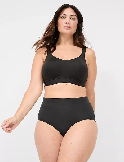 Comfort Bliss No-Wire Lightly Lined Scoop-Neck Bra