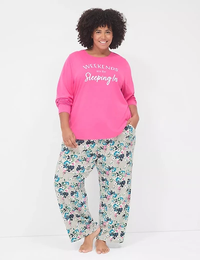 Comfy Cotton Top & Pant PJ Set