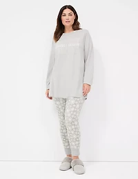 Comfy Cotton Tunic & Legging PJ Set