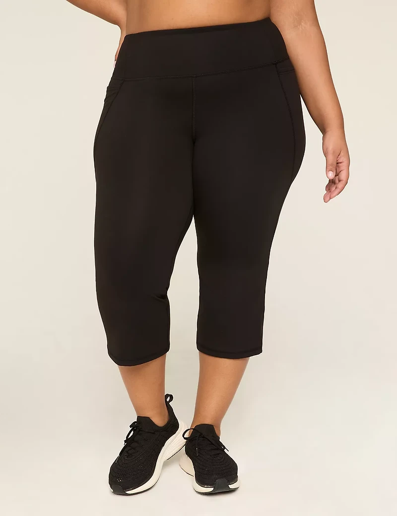 LIVI Signature Stretch Bootcut Capri