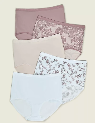 Cotton High-Waist Brief Panty