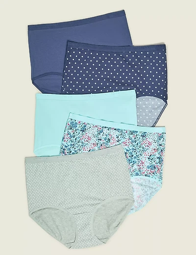 Cotton High-Waist Brief Panty