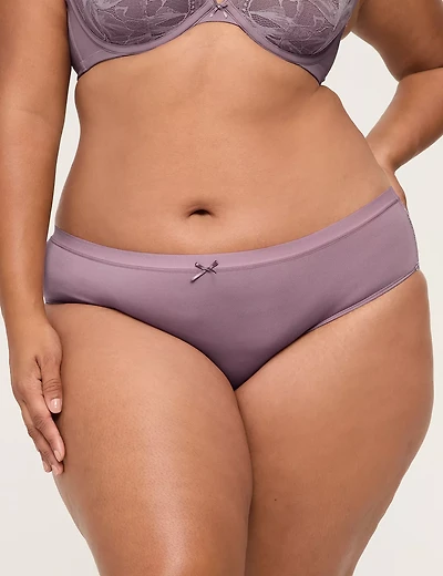 No-Show Lace-Back Hipster Panty