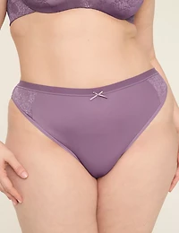 No-Show French Cut Brief Panty with Lace