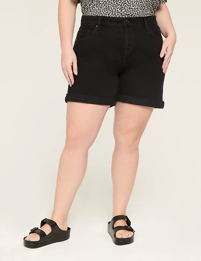 Boyfriend Fit Jean Short