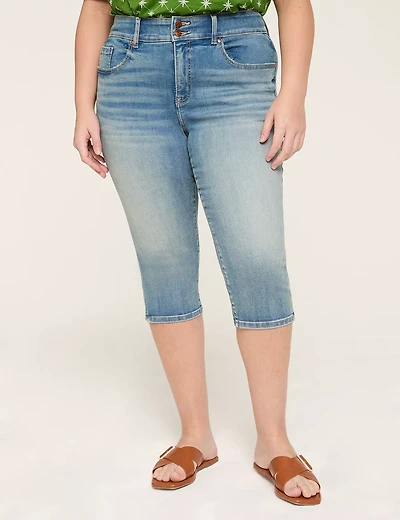 Tighter Tummy Fit High-Rise Pedal Jean