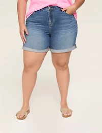 Boyfriend Fit Jean Short