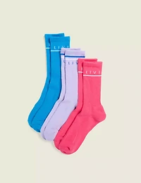 LIVI Wicking Tube Socks 3-Pack